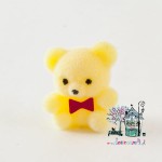 Miniaturowy miś żółty