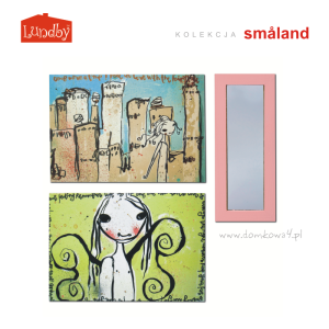 LUNDBY Obrazy i lustro