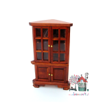 Miniaturowy kredens narożny