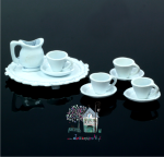 Miniaturowy serwis kawowy 