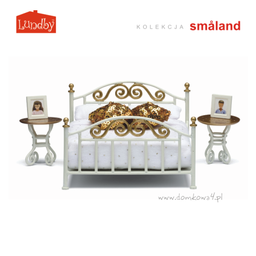 LUNDBY Sypialnia ze stolikami i poduszkami     60-2092