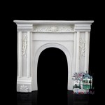 Miniaturowa fasada kominkowa