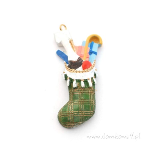 MINIATUROWA Skarpeta świąteczna Z/DHE/5017