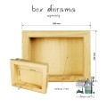 BOX diorama - gł. 4,5 cm Z/CR/4012
