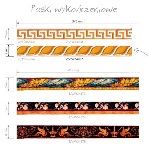 Pasek wykończeniowy Z/V/W34907