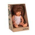 Lalka MINILAND Dziewczynka Europejka 38 cm P/MINI/31150