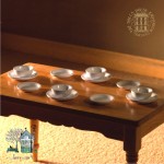 Miniaturowy serwis obiadowy