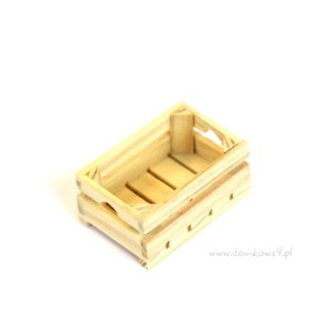Miniaturowe skrzynki sosnowe 2 szt.