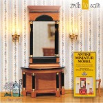 Miniaturowe lustro "Biedermeier" DIY