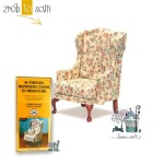 Miniaturowy fotel DIY