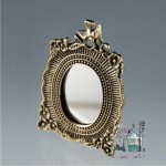 Miniaturowe lustro owalne