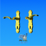 Miniaturowe klamki z okuciem