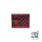 Miniaturowa półka na wino