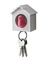  Budka z ptaszkiem - brelok      P/R/QL10091-WH-PK