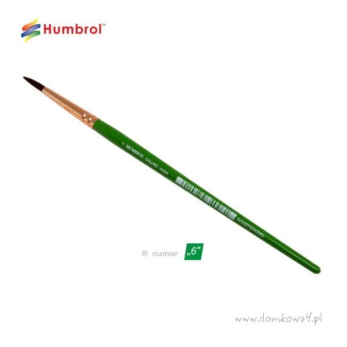 Pędzel okrągły "6"  Z/SA/AG4006