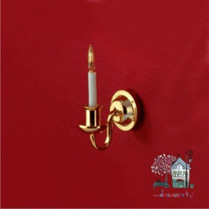 Miniaturowy kinkiet "Świeca"