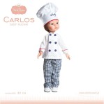 Lalka Paola Reina 32 cm "Carlos Szef Kuchni"