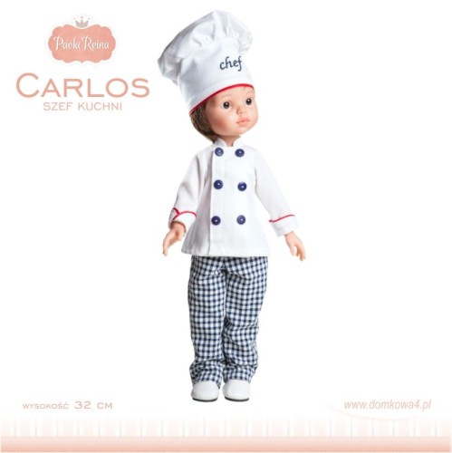 Lalka Paola Reina  Carlos  Z/PR/04612