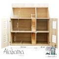  Domek "Alabama" różowy Z/SA/DH033PP