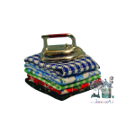 Miniaturowe żelazko z praniem