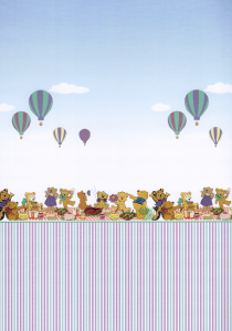 Tapeta "Teddy Picnic"