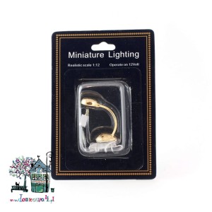 Miniaturowa lampa na biurko