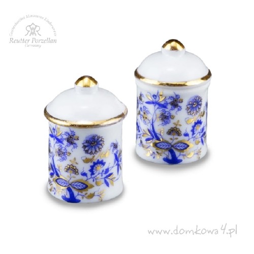 Miniaturowe pojemniki porcelanowe   Z/R/481/5