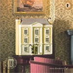 Miniaturowy domek dla lalek 