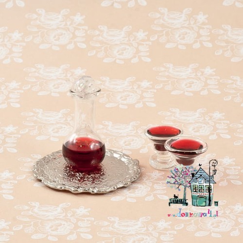 Karafka z kieliszkami Z/SA/D1785