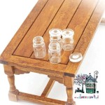 Miniaturowe słoiki - 4 szt.