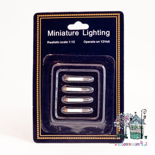 Żarówki 12 Volt - podłużne świece  Z/V/FA19002