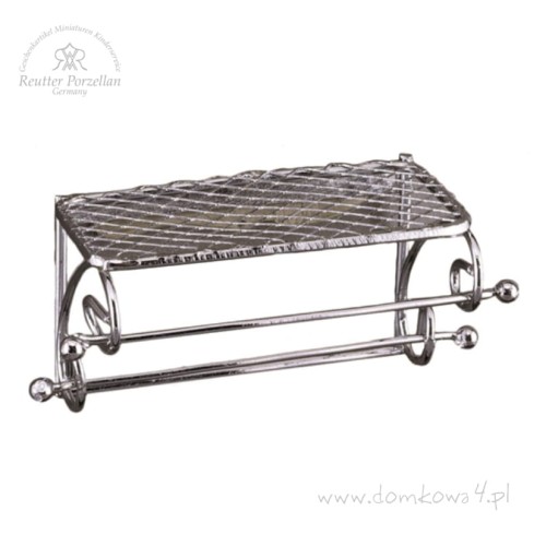 Miniaturowa metalowa półka mała    Z/R/671/9