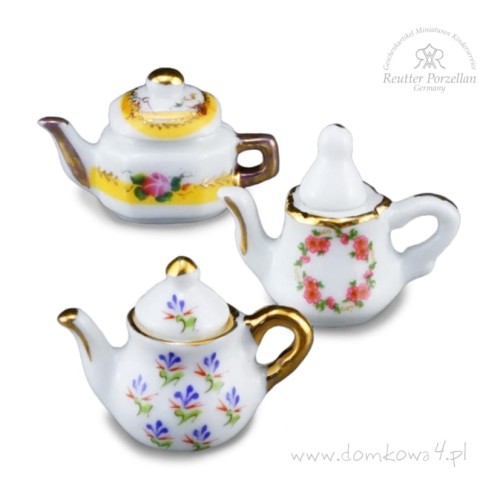 Miniaturowe imbryki porcelanowe     Z/R/377/5