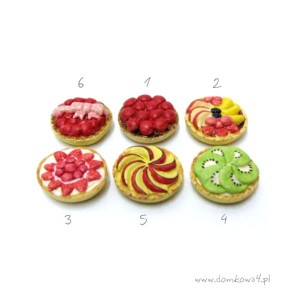 Miniaturowa tarta owocowa