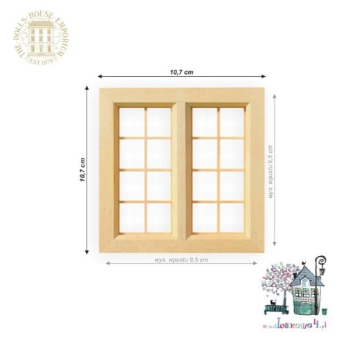 Okno dwuskrzydłowe Z/DHE/7351
