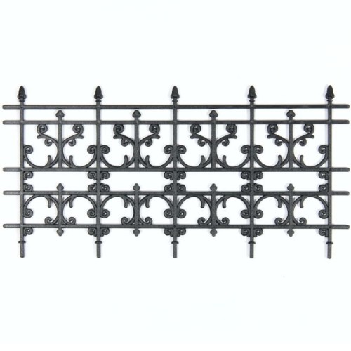 Płot dekoracyjny czarny  Z/SA/DIY216