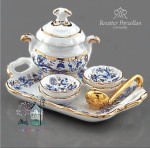 Miniaturowy serwis obiadowy