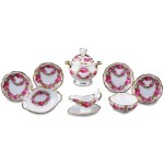Miniaturowy serwis obiadowy "Różany"