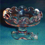 Miniaturowa patera szklana