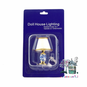 Miniaturowa lampa stołowa