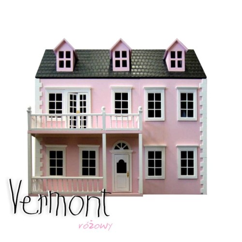 Domek "Vermont" różowy  Z/SA/DH027PP
