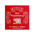 Bon Prezentowy 200 zł   L/B200