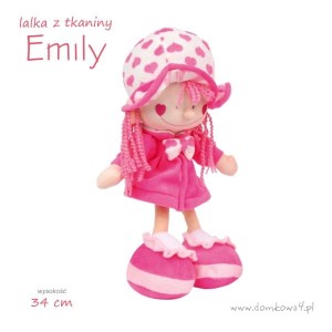 Lalka z tkaniny "Emily"
