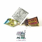 Miniaturowe czasopisma i okulary