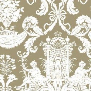 Tapeta "Francesca Flax Brown"