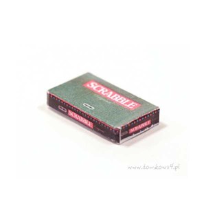 Miniaturowe pudełko "Scrabble"