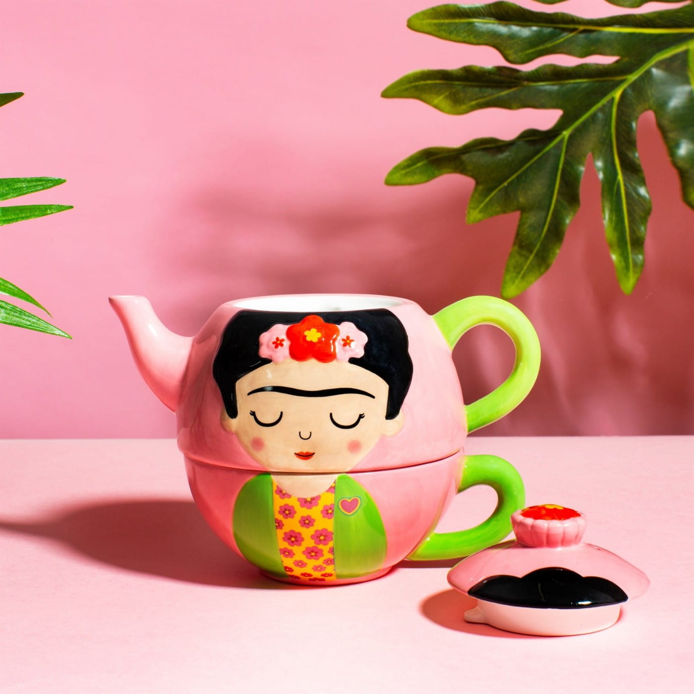 Sass & Belle Frida – Set Salière Et Poivrière Céramique Mignonne, Idéal Cadeau Déco Cuisine