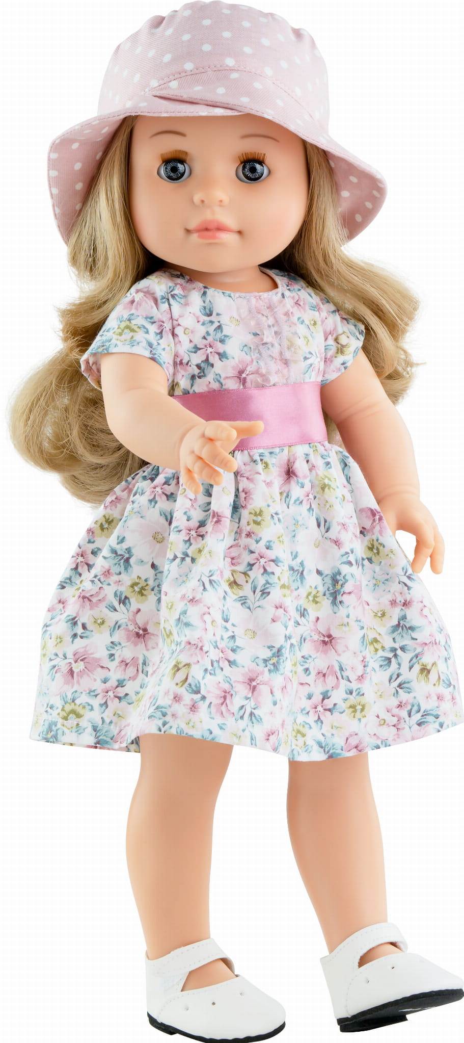 Muñeca Paola Reina 42 cm - Doloretes con vestido azul (El Secreto de Puente Viejo Muñeca Paola Reina 42 cm - Doloretes con vestido azul (El Secreto de Puente Viejo